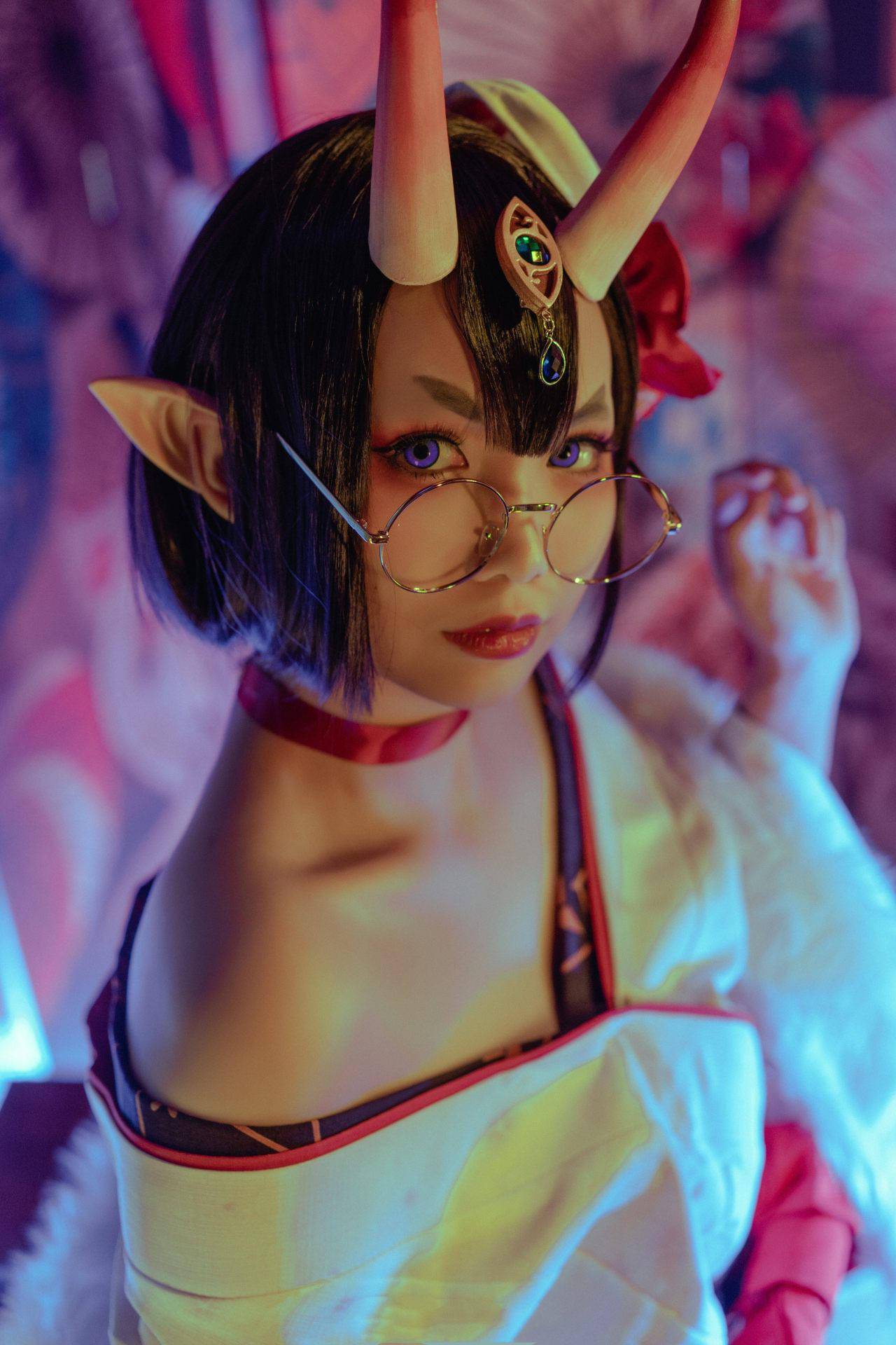 童子|Fgo酒吞童子，冬祭礼装cosplay