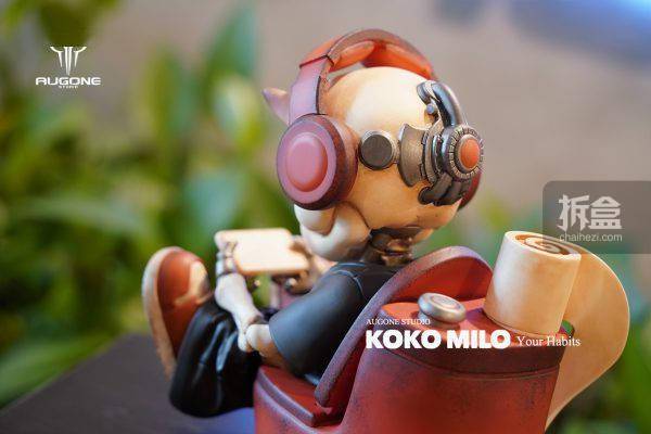 进口AUGONE STUDIO KOKO MILO 你的习惯 潮玩摆件