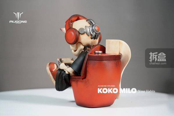 进口AUGONE STUDIO KOKO MILO 你的习惯 潮玩摆件