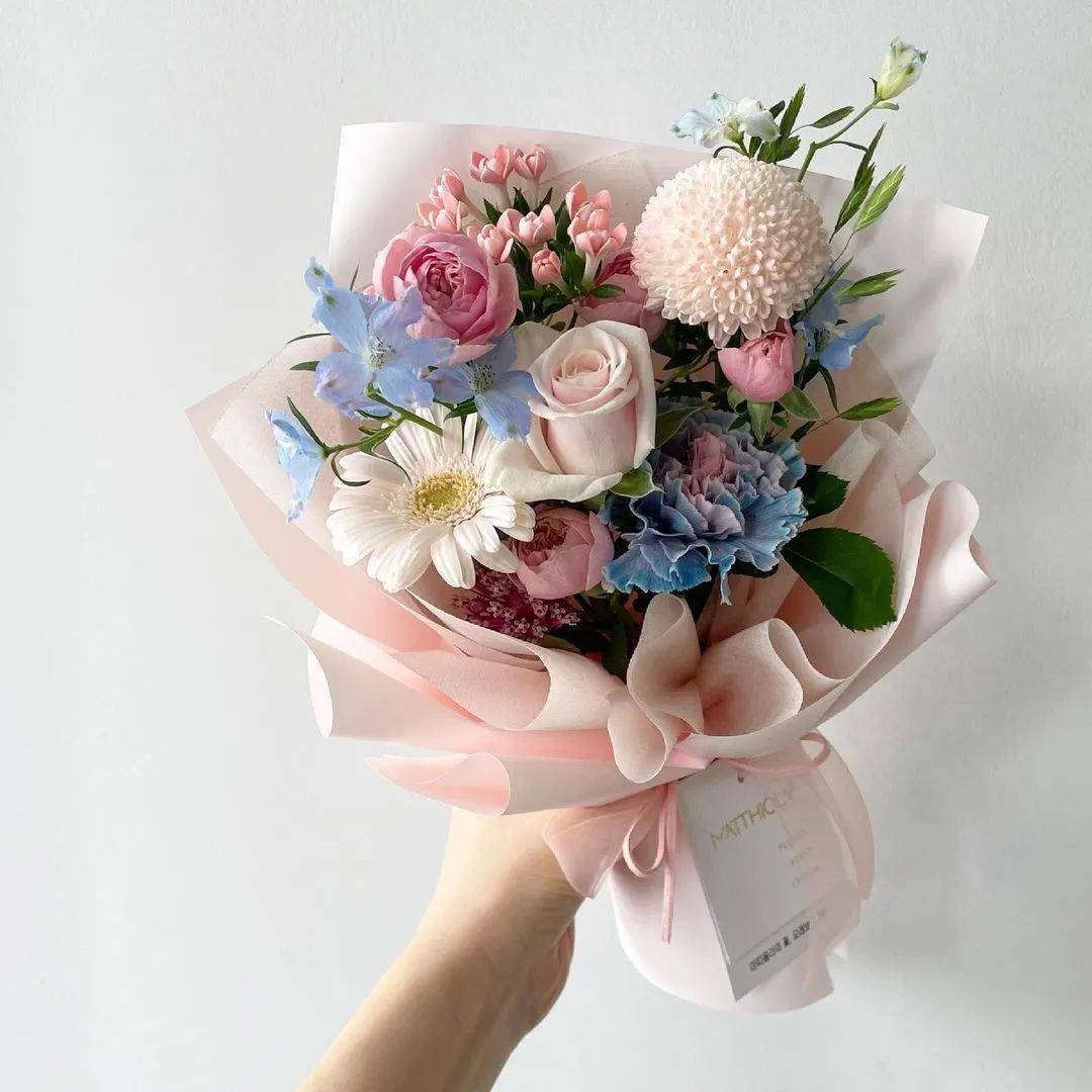 迷你小花束图集,好美!_花艺