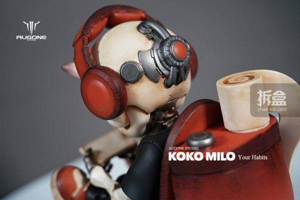 进口AUGONE STUDIO KOKO MILO 你的习惯 潮玩摆件