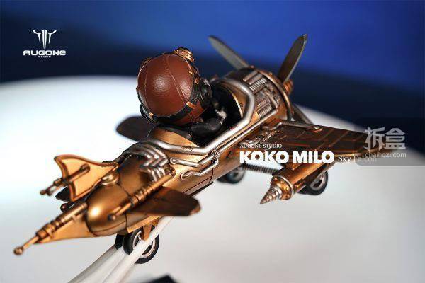 猎鹰号AUGONE STUDIO KOKO MILO 天空猎鹰号 潮玩摆件