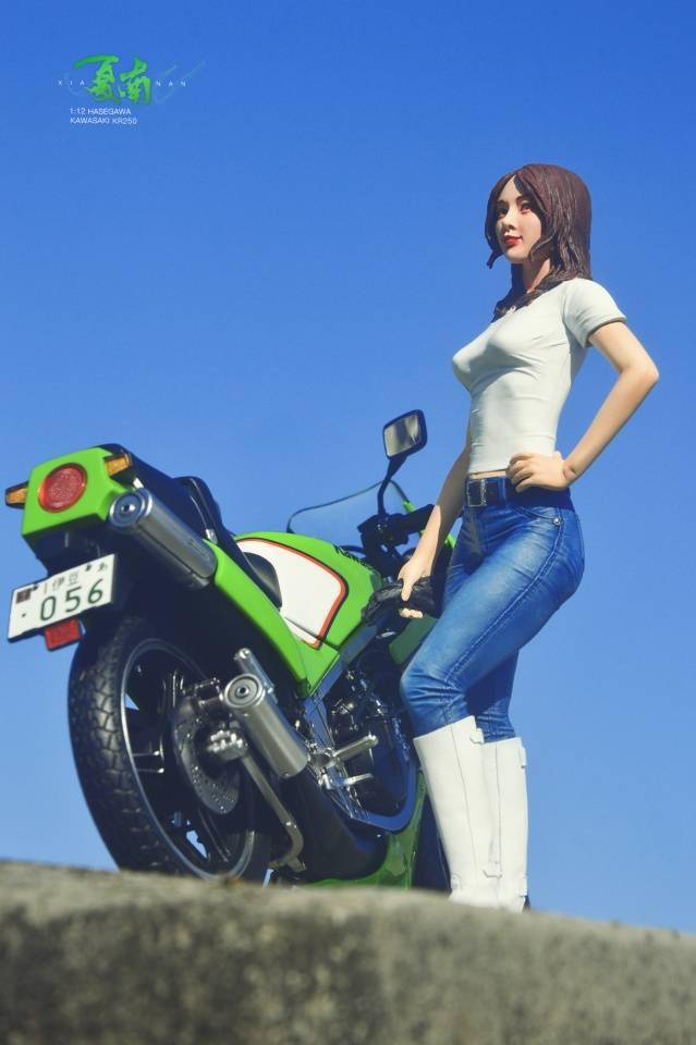 文章|模玩秀：长谷川 1/12 川崎KR250 摩托