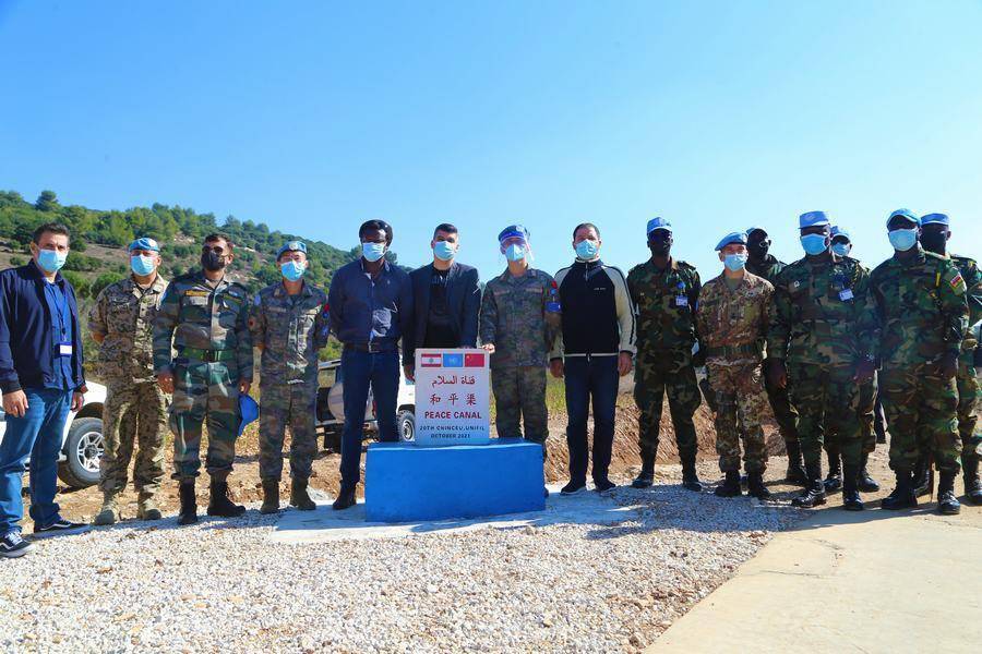 中國藍盔踏出和平足跡——記我赴黎維和建築工兵分隊受到當地民眾及友軍廣泛讚揚 國際 第6張