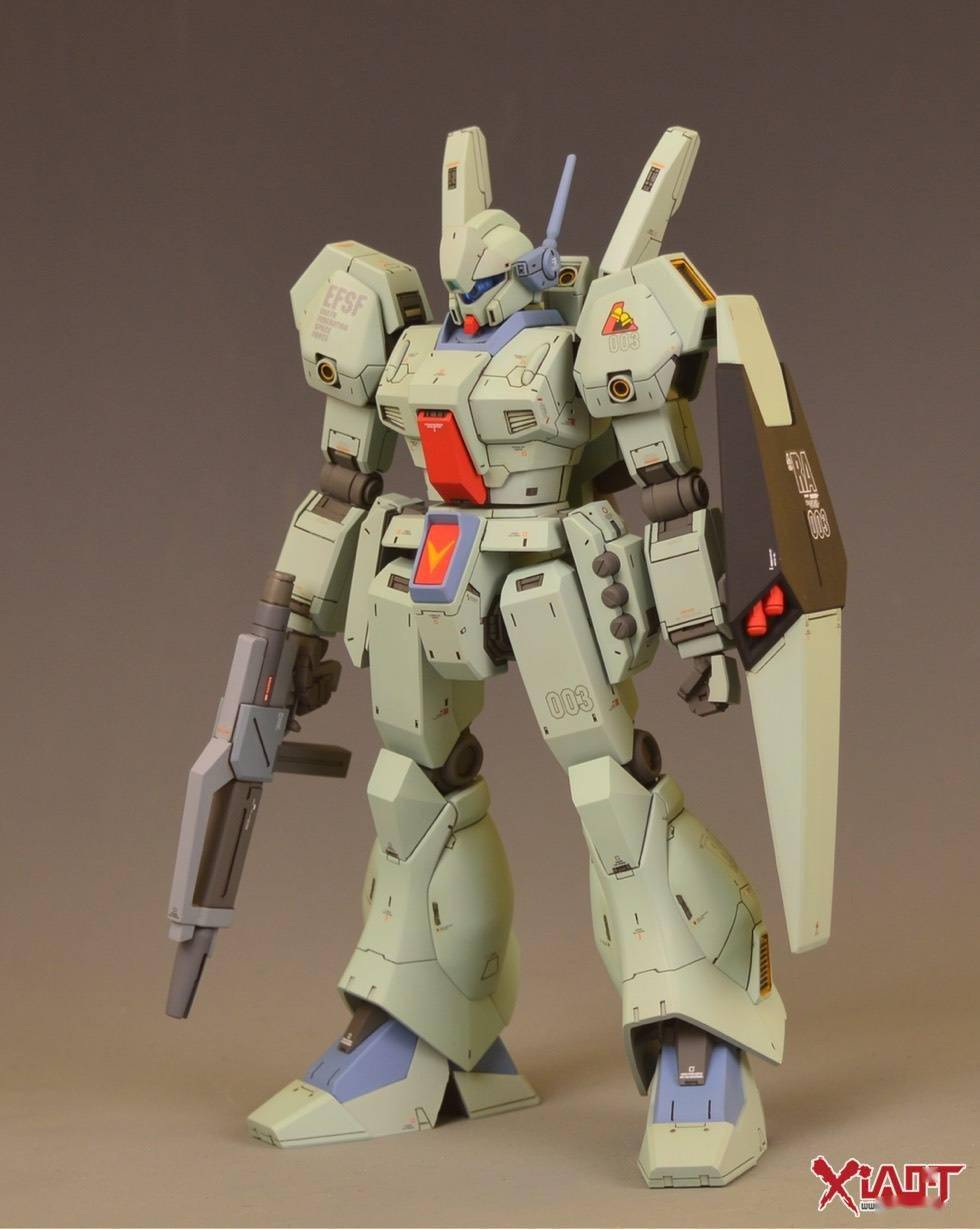 零件|根大木秀：HGUC 杰刚 泷川虚至线稿版改造