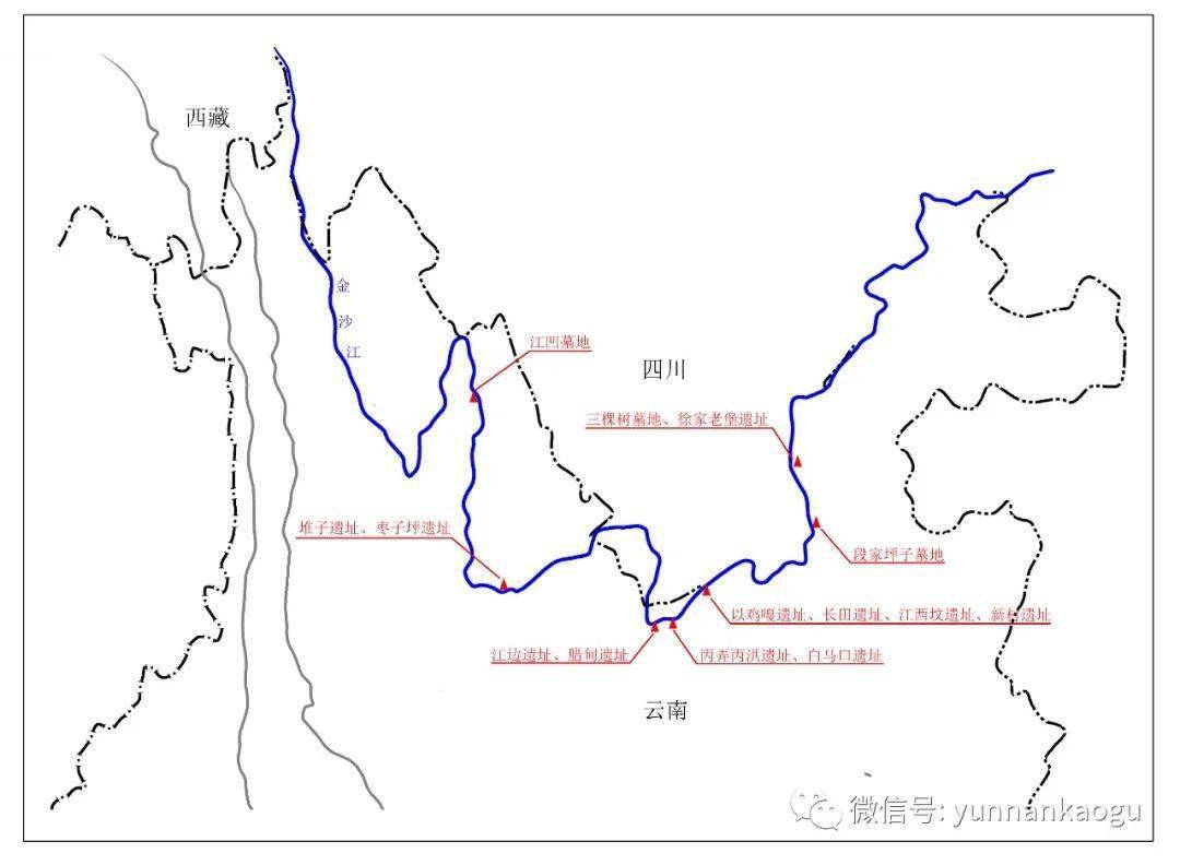 金沙江河流路线图图片