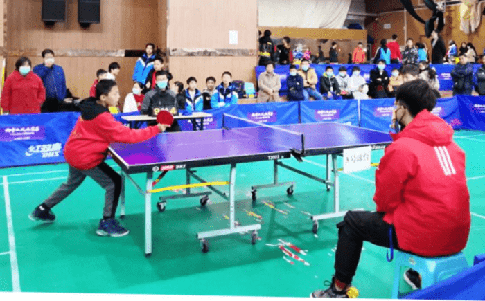 汉中市西乡县城北小学获2021年全县青少年乒乓球赛三项冠军