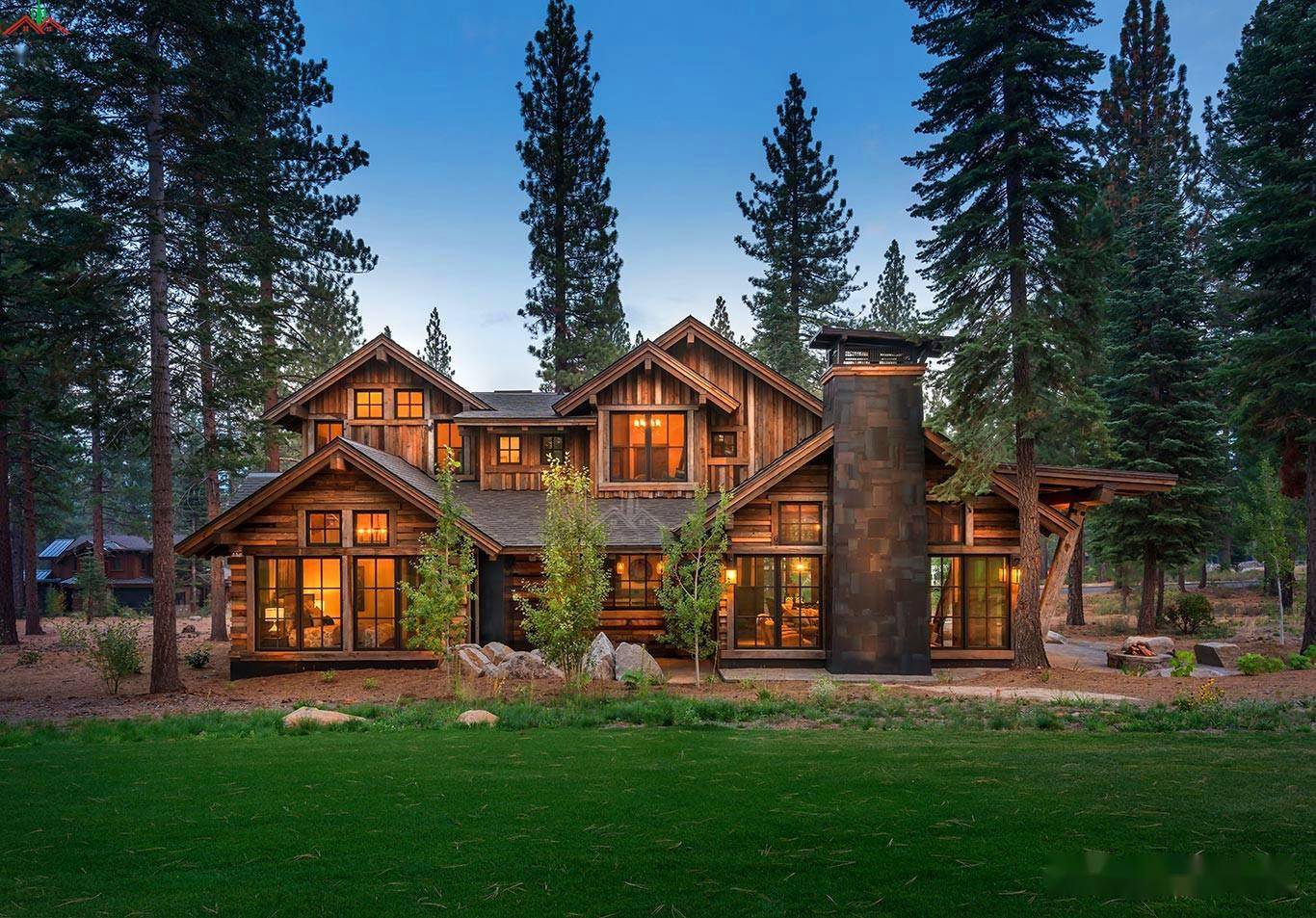 看到如此惊艳的旧木头装饰木屋别墅你才知道旧木头的神奇作用_个旧