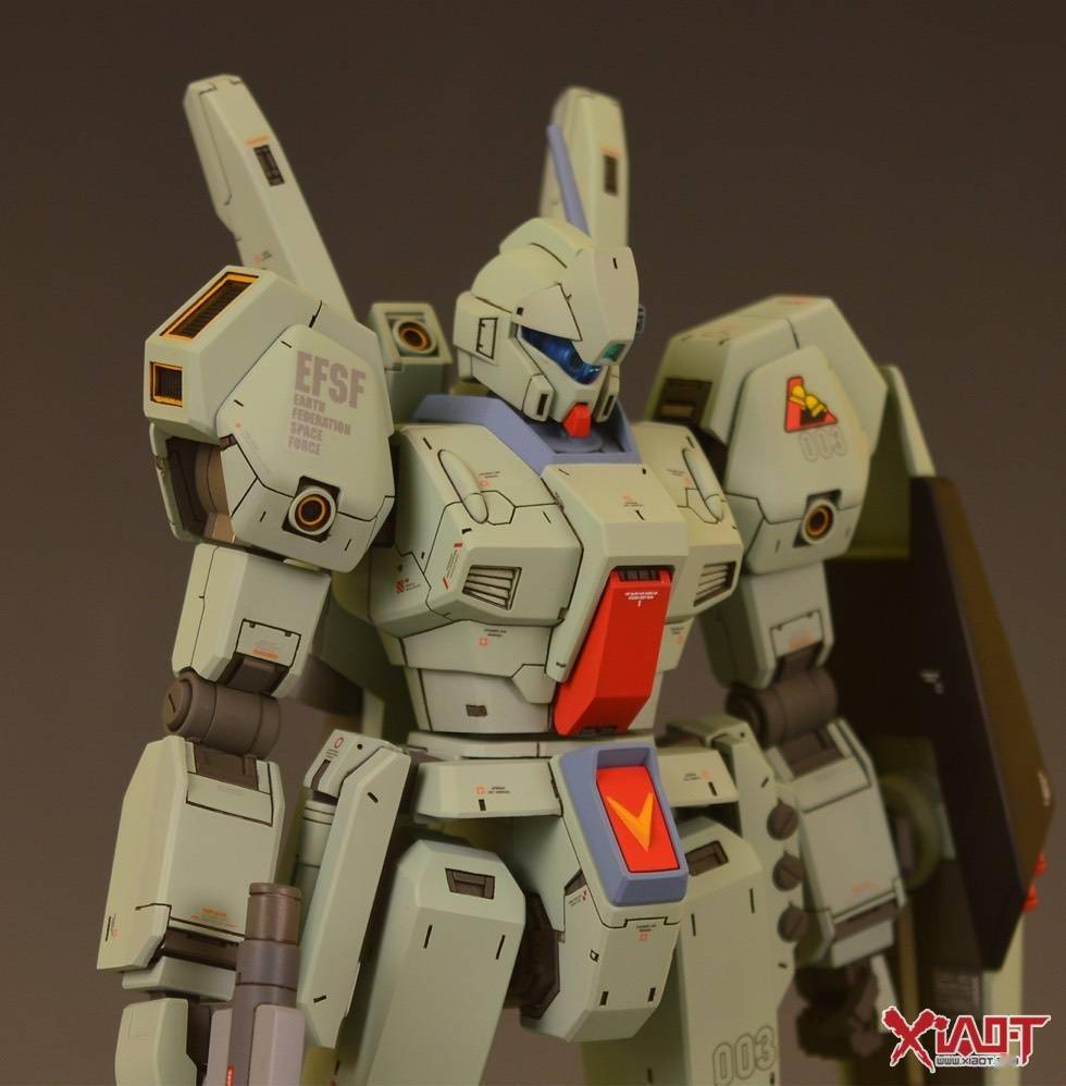 零件|根大木秀：HGUC 杰刚 泷川虚至线稿版改造