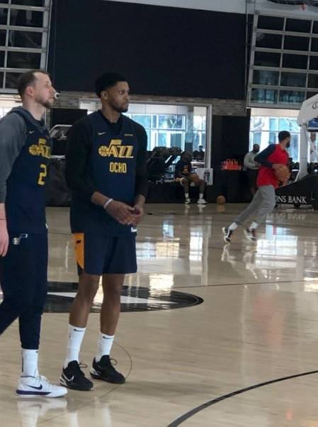 鲁迪盖伊参与训练感觉非常好目前还没有具体的回归时间表