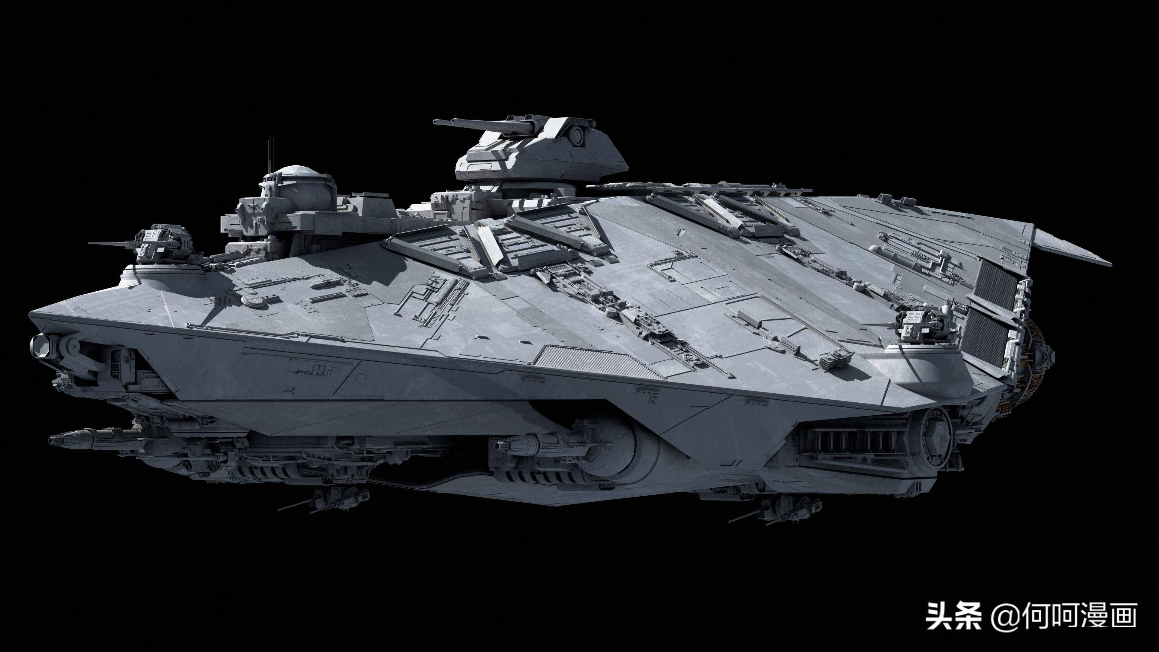 一组科幻飞行器的设计作品未来的飞行器真会朝这个方向发展吗