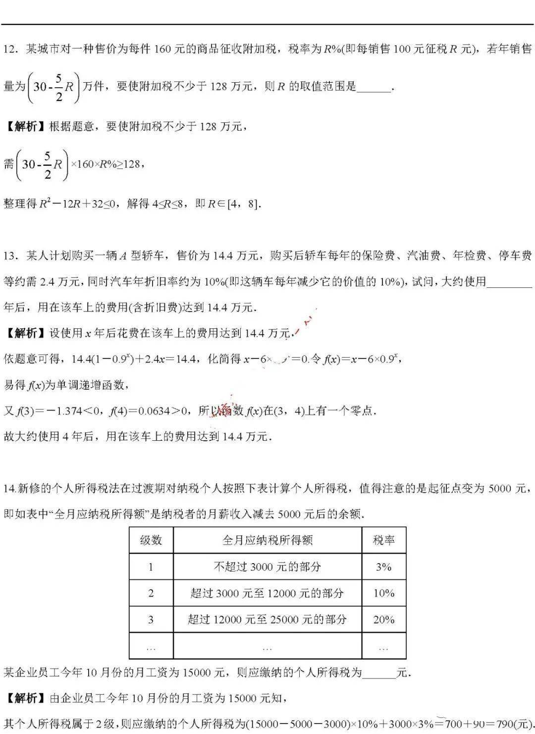 版权|高中数学 | 高中数学「函数」必考9大专题+58个必考点梳理！