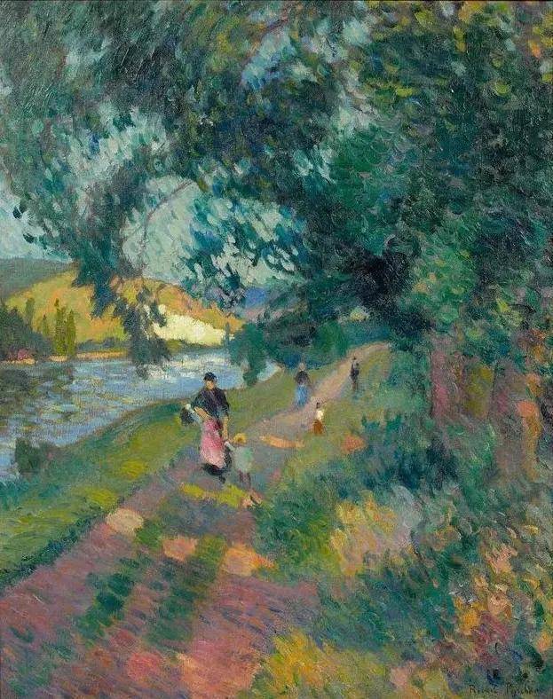 后印象派风景法国画家罗伯特平钦