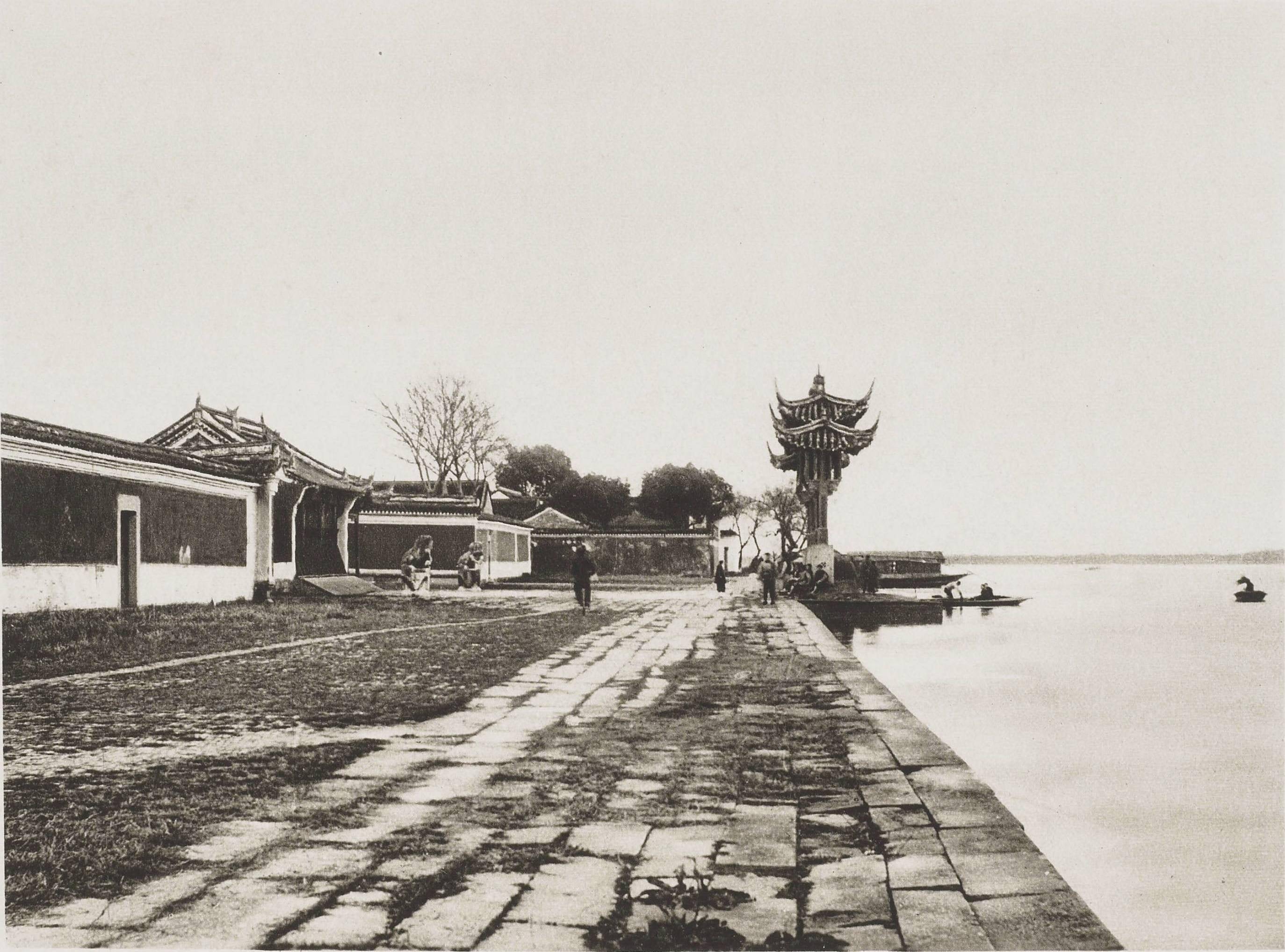 柏石曼清末中国行291909年的杭州嘉兴老照片