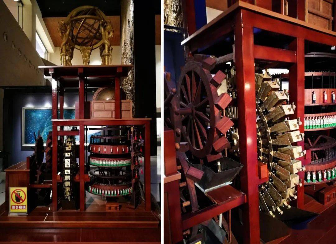 图15开封博物馆水运仪象台复原模型(内) 来源:作者拍摄