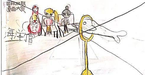 郭澍泽,robin liu,anna xu,傅瑞秋的六幅参赛作品邮寄到四联漫画大赛