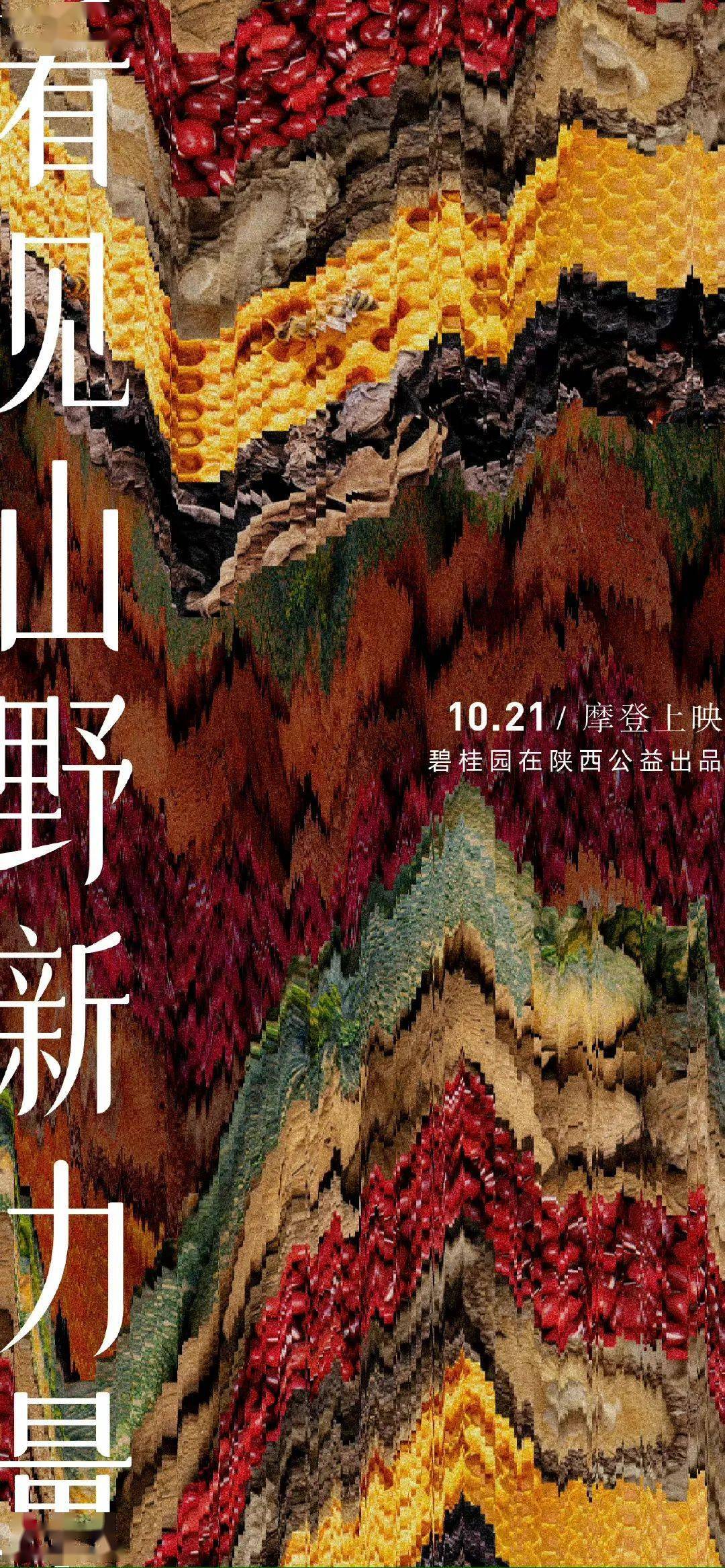 海报国产海报学起来！碧桂园新发布，野味儿十足