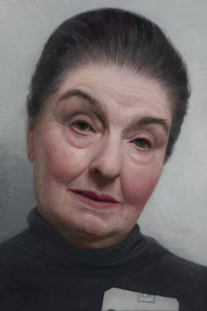 美国画家67大卫·乔恩·卡桑超写实油画人物作品_观众