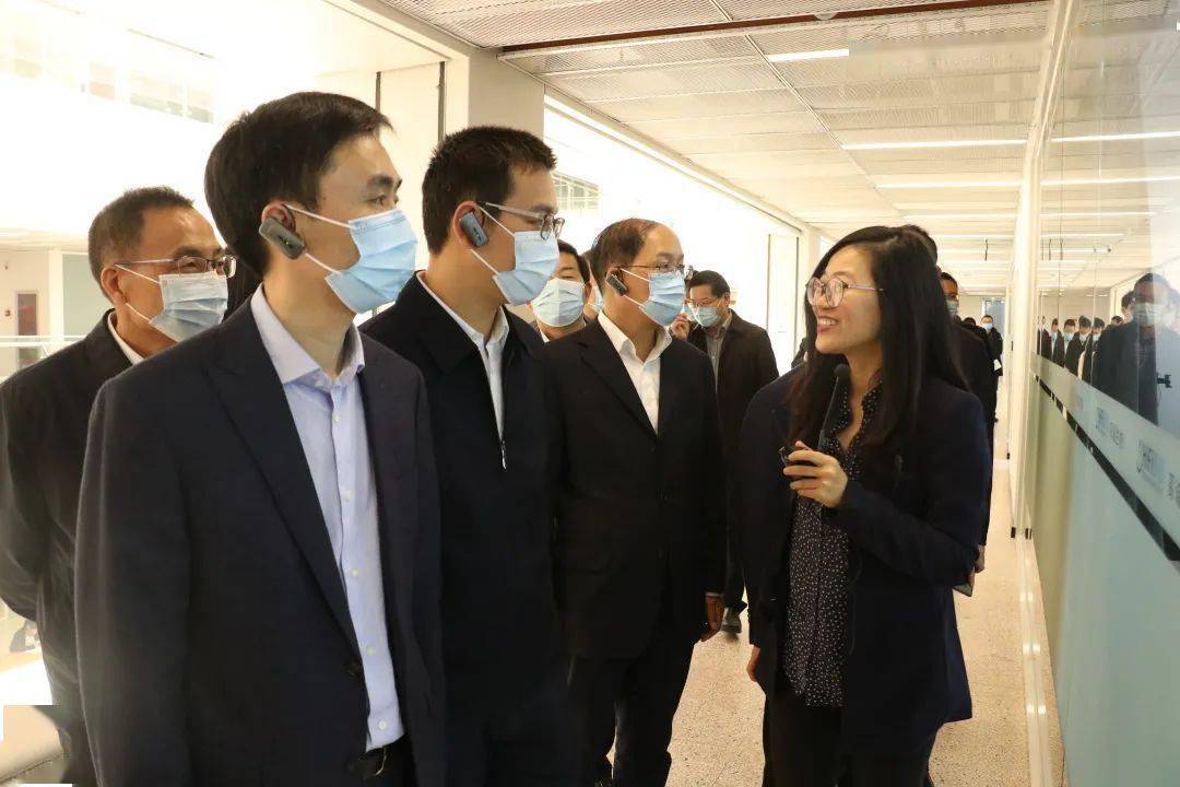 小镇动态绍兴市上虞区委副书记区长金进富考察信息港小镇