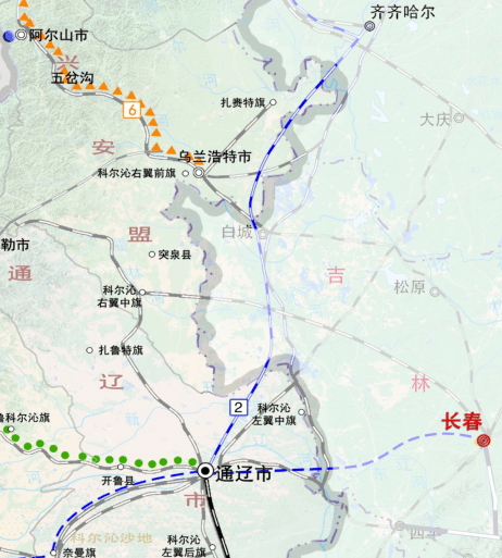 砂石需求总投资4855亿元内蒙古9条高铁重点项目最新进展