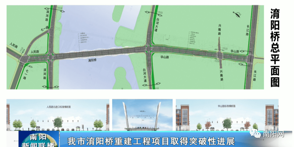 南陽新淯陽橋將於明年6月底基本建成