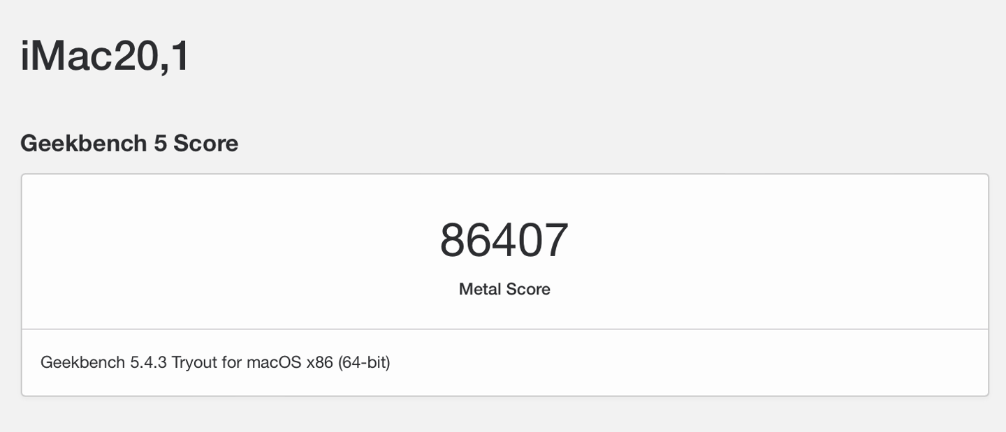 搭载 AMD RX 6600 XT 的黑苹果机型现身数据库