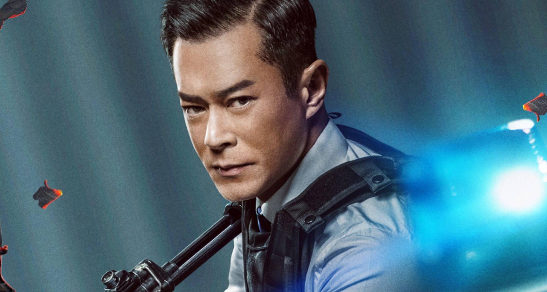 古天乐暖心为张智霖包扎反贪风暴5最终章拍摄现场欢乐友爱