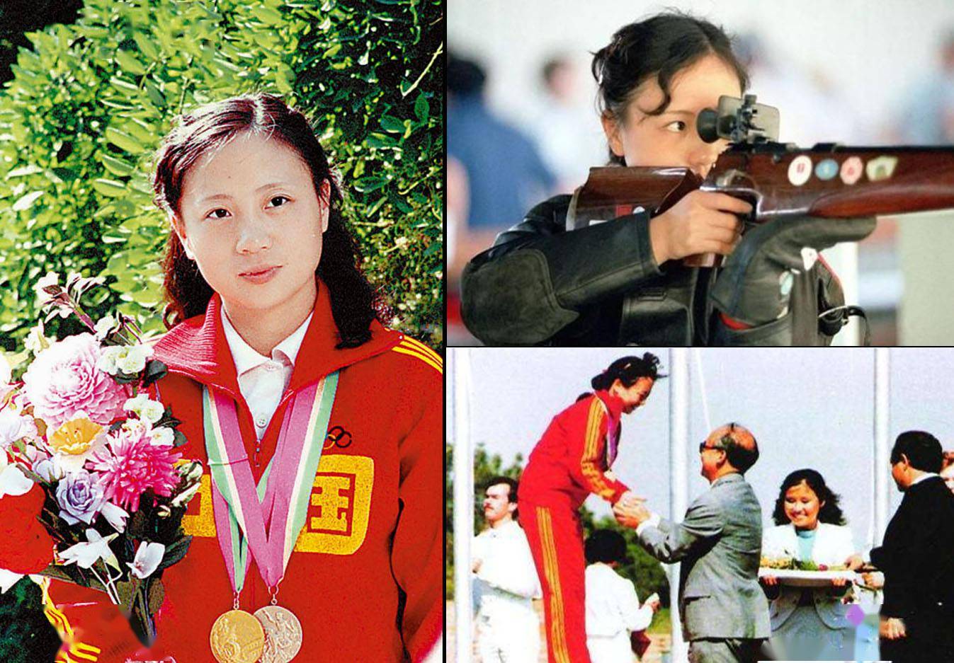 如张梦雪,陶璐娜,杜丽,庞伟,杨倩等,有许海峰一份功劳