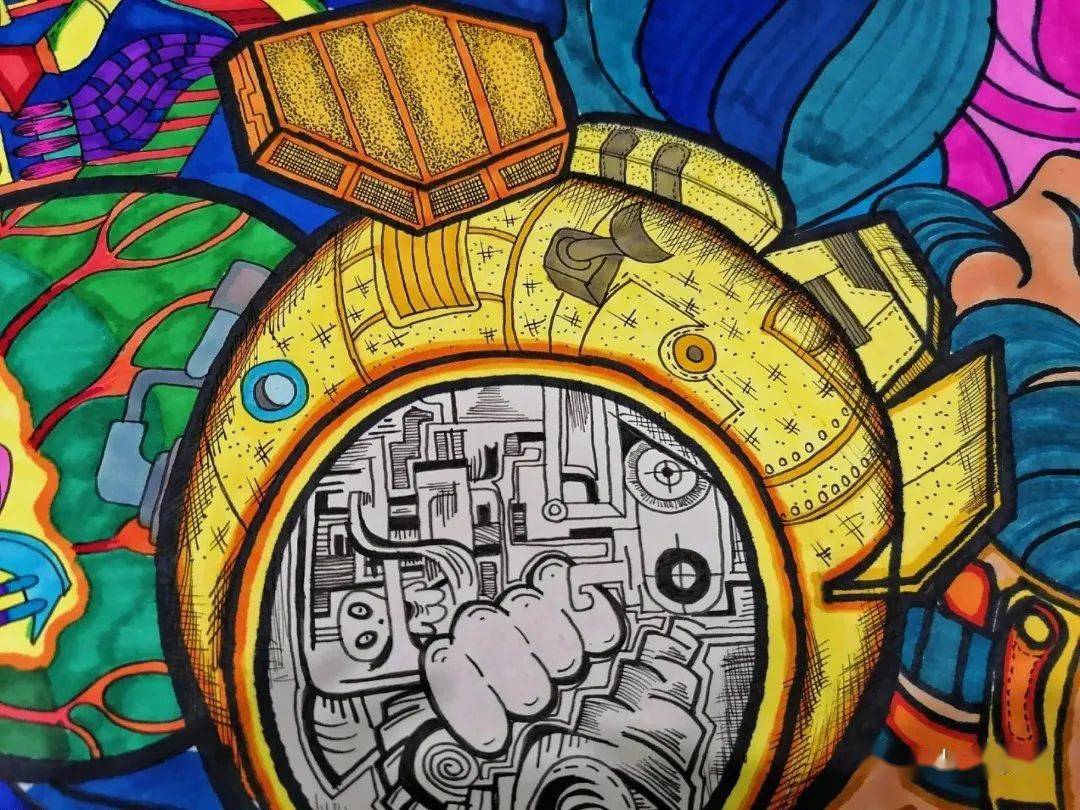 必须收藏科幻画大全让科学插上艺术的翅膀