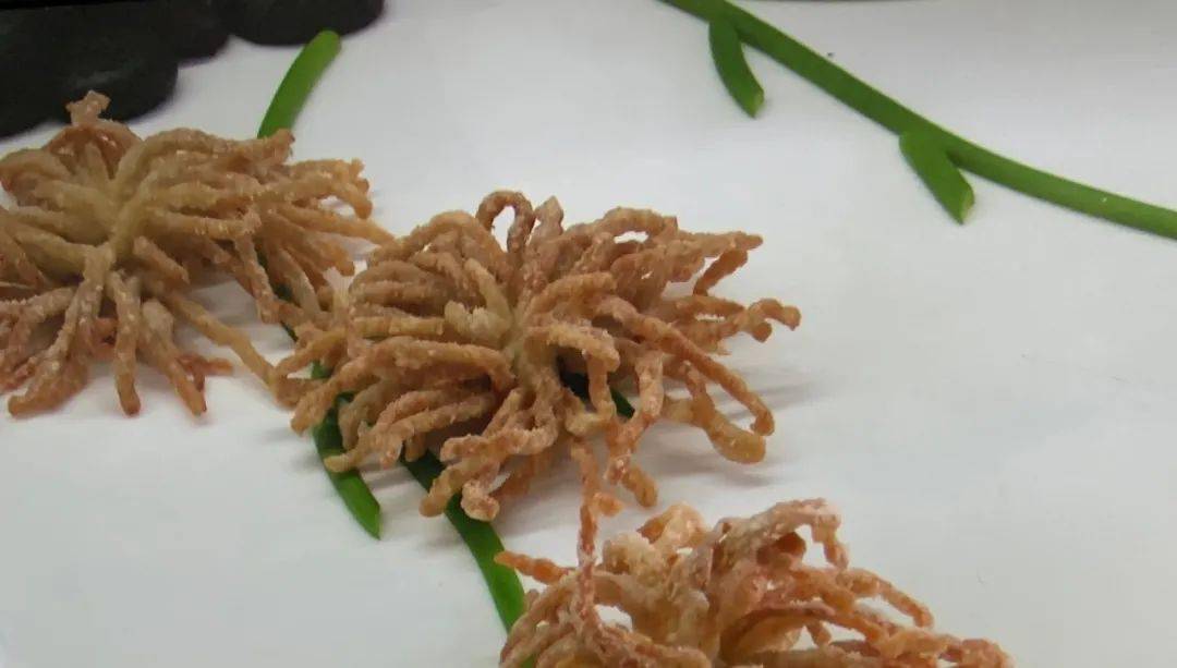 美食淄博好吃淄博大师菜品之糖醋菊花里脊