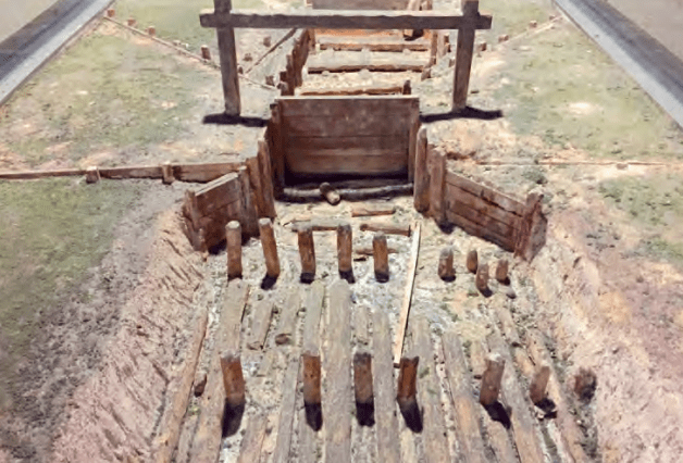 世界发现最早最大的木构水闸!_岭南