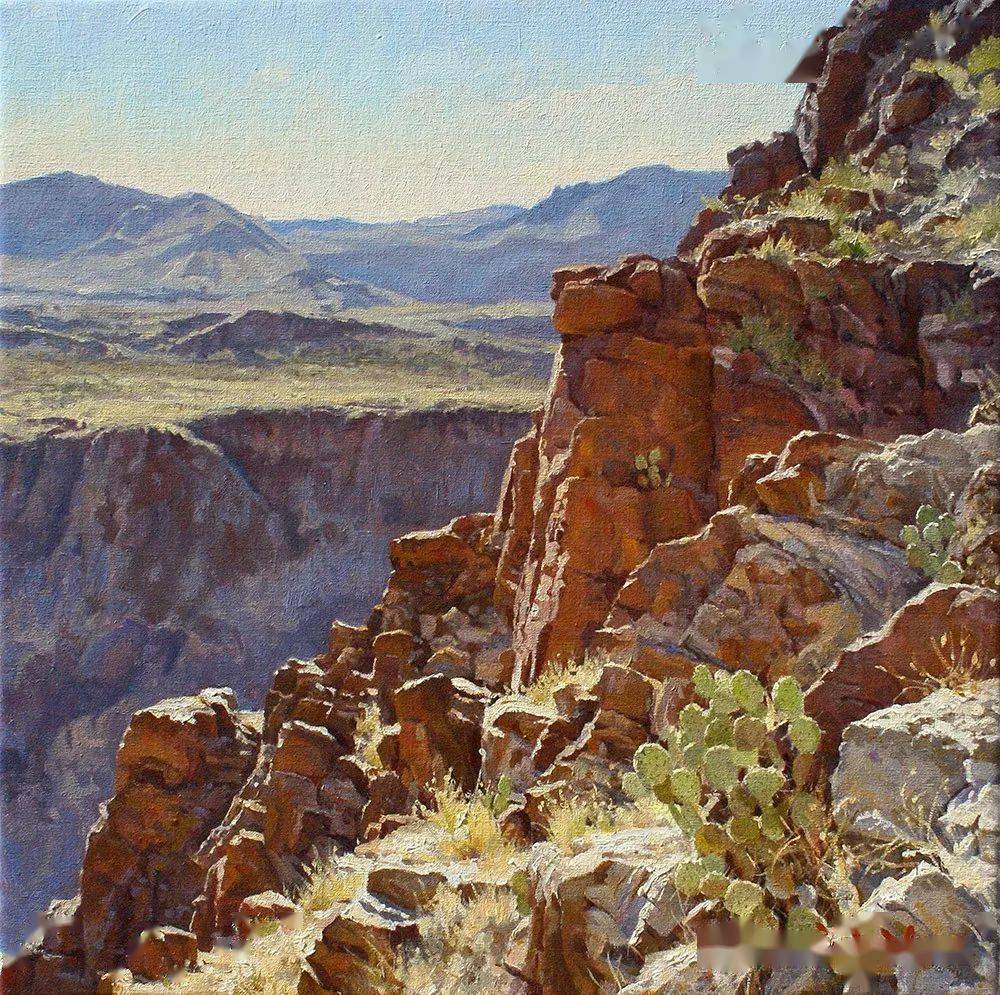 分享油画风景中67天山水应该怎样画