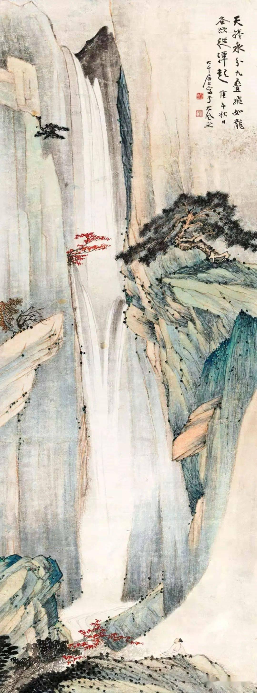 张大千的这些山水大作让人心驰神往