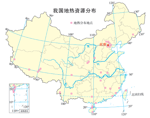中国地图经纬线图图片
