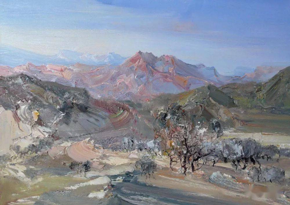 张延昭 帽儿山风景作品