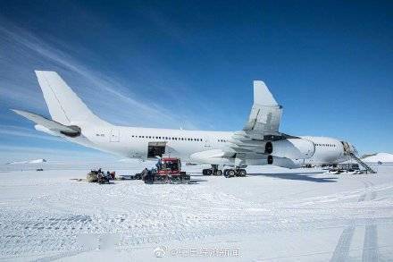 创造历史！空客A340客机首次降落南极