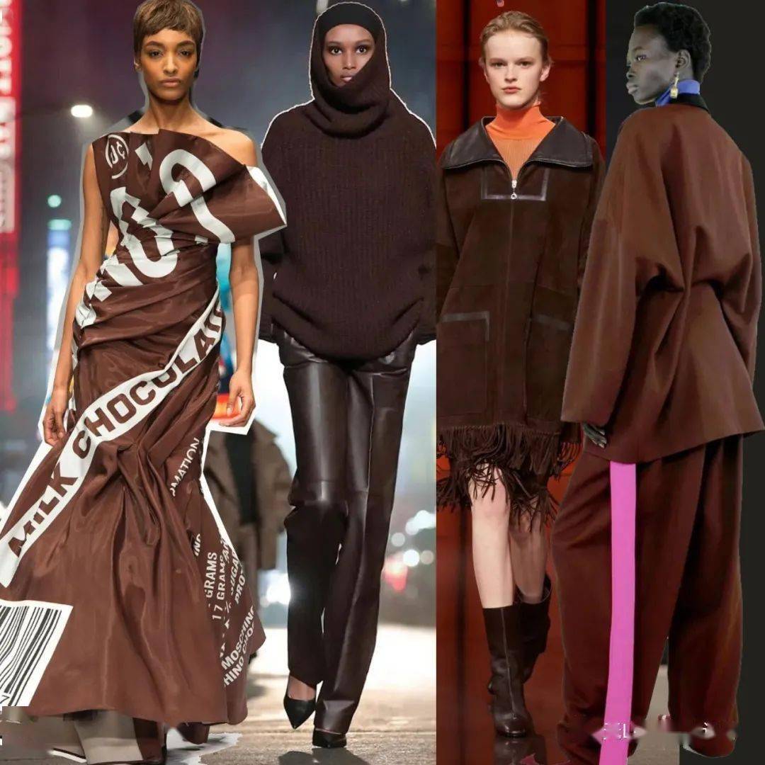 Jeremy 2021/22FW:巧克力色是时装秀的趋势