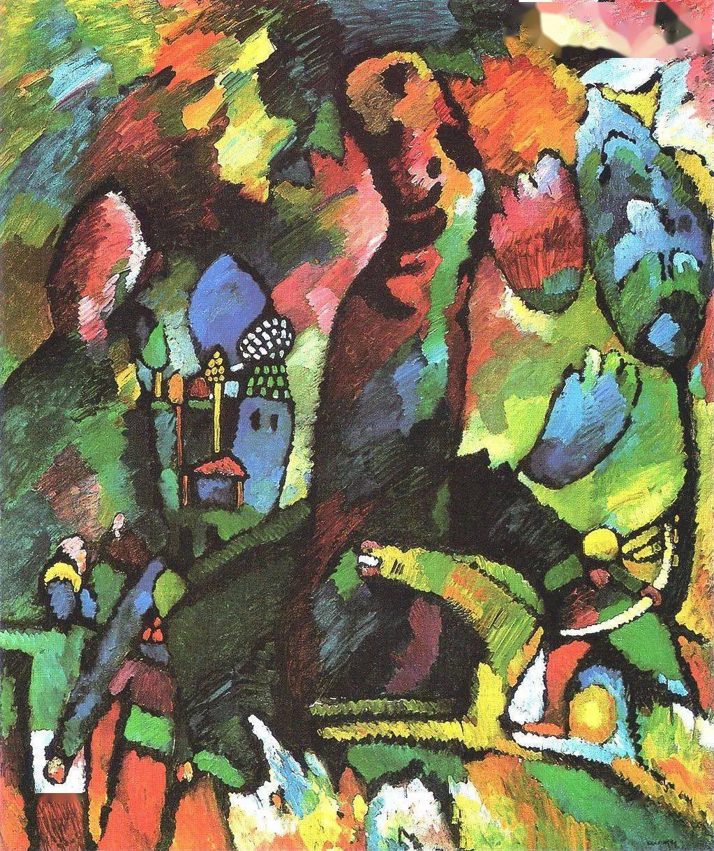 聆听绘画 描绘音乐_康定斯基_色彩_艺术