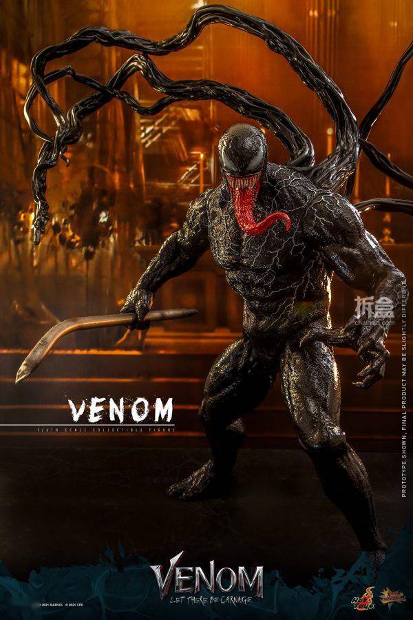 配置|HOTTOYS 1/6 MMS626 毒液2 毒液VENOM 2.0 可动人偶