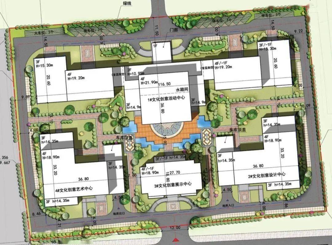 廊坊广阳区艺馨文创中心项目修建性详规批前公示