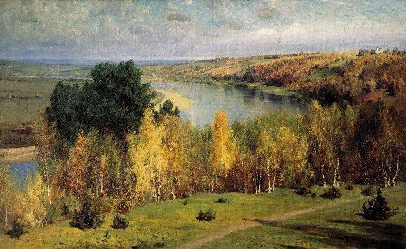 現實主義傳統的俄羅斯風景油畫作品,就是美!_polenov_vasily_繪畫