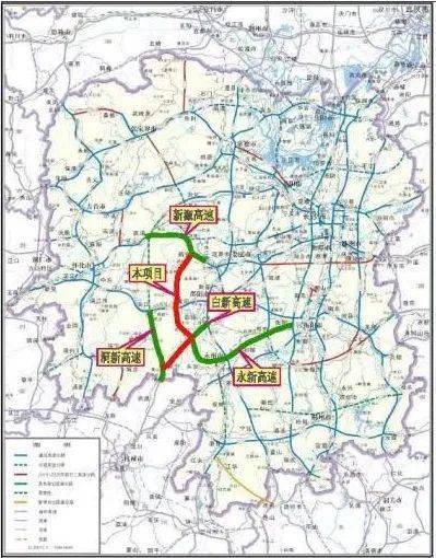 新化高速公路规划图图片
