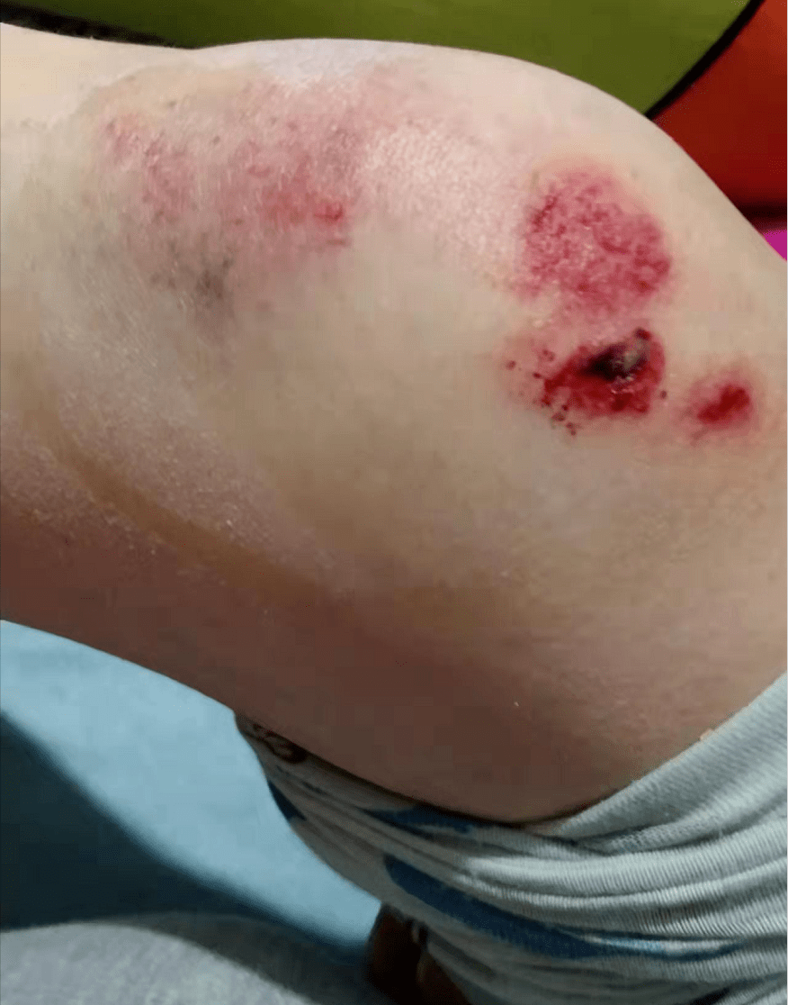 葛塘一女子骑电动车撞倒人后逃逸!_孩子_带着_当事人