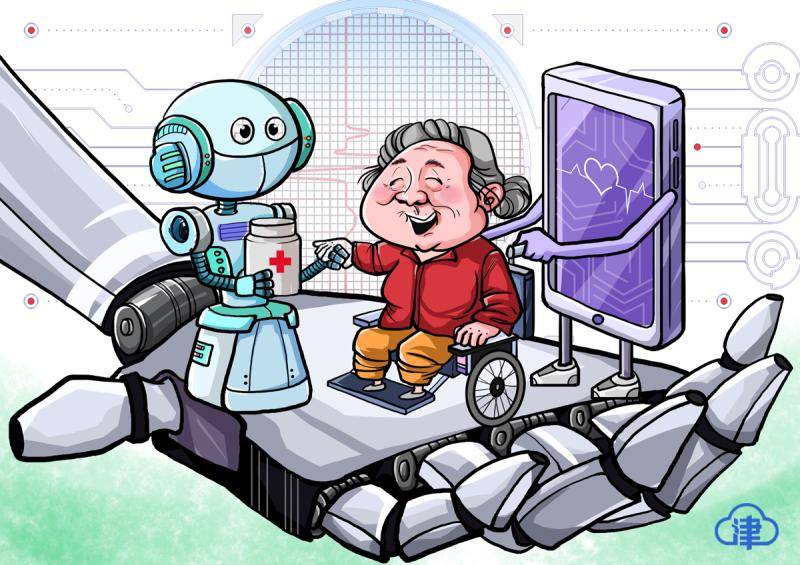 【津云漫画】给养老插上"智能"的翅膀