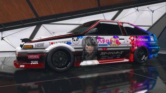 极限竞速地平线5ae86痛车涂装分享码