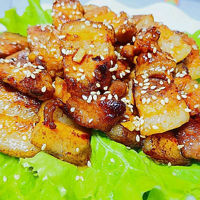 韩式香煎五花肉