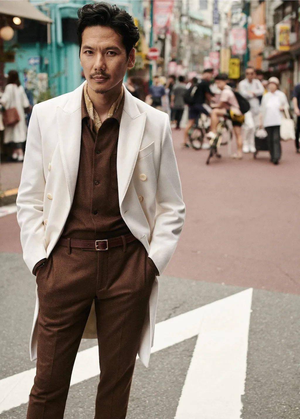 日本最时尚的44岁大叔没有小鲜肉的长相却穿得比欧美人还雅痞
