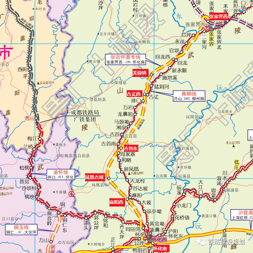 2021年这12条铁路计划开通