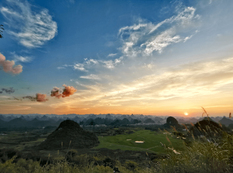 阳朔葡萄山景区图片