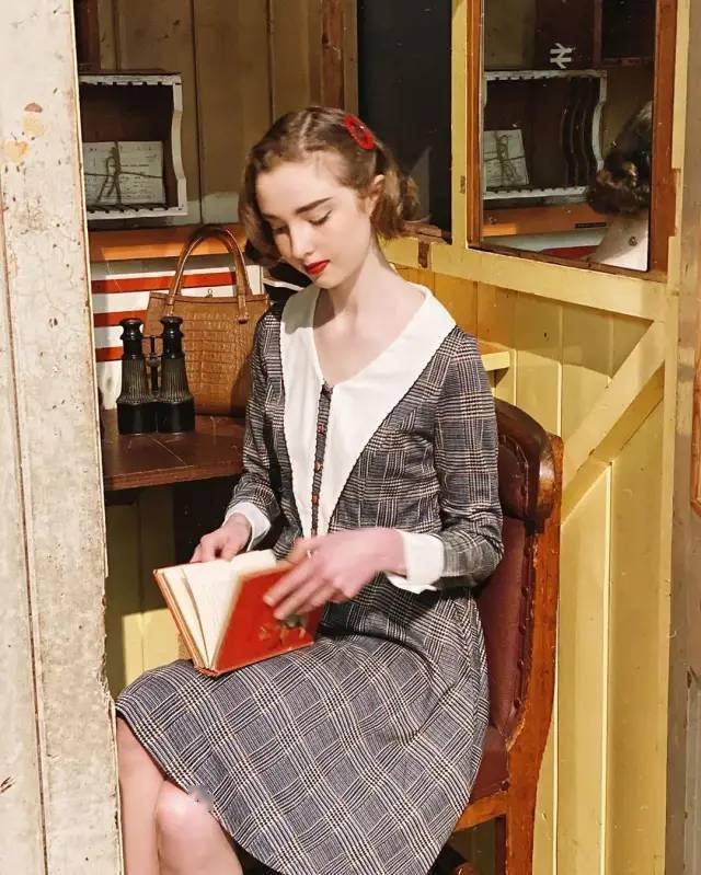 67英国版赫本 波斯尼亚版赫本 这些生错年代的美丽复古女孩,是现代